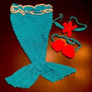 3 for $15 item! Knit mermaid baby costume